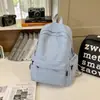 Mochila Escolar para Campus Estilo K Ins Simple Cuadros Mochila para Estudiantes de Secundaria y Preparatoria Gran Capacidad Mochila de Ocio para Viajes