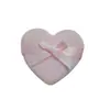 Esponja para Polvo Decorada con Lazo, Esponja para Polvo Seco con Forma de Corazón, Esponja Redonda para Polvo Suelto, Esponja de Maquillaje, Herramientas de Belleza de Terciopelo de Cristal
