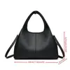 Bolso Cruzado de Cuero con Patrón de Lichi Estilo Cesta Transfronterizo, Bolso de Hombro Casual Texturizado de Color Sólido para Mujer, Tendencia Transfronteriza