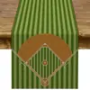 Amazon Transfronterizo Temu Runner de Mesa con Tema de Golf Clubes Verdes Decoración de Mesa de Campo de Golf Fiesta