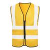 Chaleco Reflectante Chaleco Construcción Chaleco de Seguridad Malla Resistente al Desgaste Sanitario Trabajo Ropa Impresión LOGO