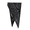 Lenço de Seda Twill com Padrão de Diamante, Versátil, para Mulheres, Seda de Amora, Lenço de Pescoço para o Dia a Dia de Luxo Leve, Coleção de Lenços Longos Estampados Vintage