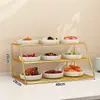 Estante multicapa para preparación de alimentos para restaurantes, estante de almacenamiento para platos y utensilios, solución de almacenamiento para encimeras de restaurante