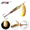 Señuelo Cuchara Giratoria Ftk para Lanzamiento a Larga Distancia, Spinner Ponderado para Pargo Negro, Carpa Cruciana y Lubina, Transfronterizo