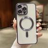 Adecuado para 17Promax Funda Magnética para Teléfono Iphone16 Metal Titanio Electrochapado Mate Color Original Apple 14/15