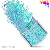 Cross-border Pearl Color Hexágono 1mm 12 Cor Nail Art Sequin Set Matte Pearlescent Nail Art Joias Drill Nail Sticker