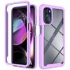 Adecuatable para el extranjero para teléfono móvil Motorola Moto G 5G 2022 funda a prueba de tres cubiertas superior e inferior funda protectora anticaídas