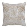 Funda de Almohada Corta de Felpa Retro Estampada por Ambos Lados Decoración del Hogar Cojín de Descanso para Sofá Oficina