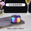 Sureste Asiático grueso anti-caída metal acero inoxidable cenicero ins alta gama tacto regalo cenicero venta al por mayor imprimir logo