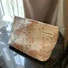Bolsa de Maquiagem Feminina tamanho pequeno Bolsa de Armazenamento Bolsa para Base Líquida Batom Lápis Bolsa de Lona com Zíper Bolsa de Viagem para Cosméticos Bolsa de Lavar