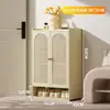 Puerta de zapatero para el hogar, estante de zapatos simple para interiores, multicapa, artefacto de almacenamiento para el hogar, ahorro de espacio, dormitorio, casa de alquiler