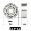Ponto de fábrica 420 aço inoxidável rolamento profundo de esferas rolamento de esferas S634ZZ miniatura 4 * 16 * 5 rolamento motor