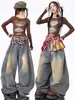 Ropa para Niñas de Jazz Danza Urbana de Moda Trajes de Presentación de Street Dance para Niños Estilo Dulce y Fresco para Grupos de Niñas Disfraces de Presentación de Baile para Niños