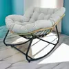 Mecedora nido de pájaro, mecedora, sillón reclinable, silla de ocio para balcón, silla nido reclinable y para dormir, silla sofá perezoso, para uso doméstico en adultos