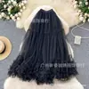 Falda Vestido de Baile Falda Abullonada 2026 Nueva Cintura Elástica Malla Volante Dobladillo Extra Grande Falda de Pastel en Capas para Mujer