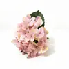 Atacado do Fabricante 52 Flores de Hortênsia com Toque Hidratante, Flores de Haste Única para Decoração de Casamento, Arranjo para Salão de Cerimônia, Arranjo de Flores e Materiais de Folhagem