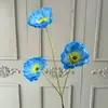 Arranjo de Flores Artificiais Azuis de Luxo para Casamento Arranjo Floral DIY Arranjo de Flores para Janela de Shopping Center ao Ar Livre Paisagismo com Flores Artificiais