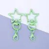 Boting Llavero de Cangrejo Estrella de Cinco Puntas Pintado DIY Lindo Versátil Colgante Accesorios Venta al por Mayor