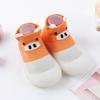 Sapatos Infantis para Meninos e Meninas, Sandálias Slip-On Respiráveis com Solado Macio para Crianças Pequenas, Sapatinhos Meia de Algodão para Bebês, Design de Desenho Animado, Leves para Crianças Pequenas e de Tamanho Médio