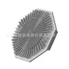 Cepillo Facial Octagonal de Silicona Transfronterizo para Limpiar Poros, Cepillo Facial Masajeador para Eliminar Puntos Negros y Remover Maquillaje, Cepillo Facial Portátil para Lavado
