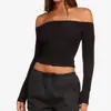 Camiseta de Manga Larga Asimétrica Transfronteriza para Mujer, Nueva Ropa Deportiva Ajustada de Manga Larga para Entrenamiento de Pilates, Tops de Yoga para Mujer