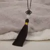 Marcador de página con borla de nudo chino antiguo de 7 cm, decoración para ropa, borla, accesorios DIY, venta al por mayor