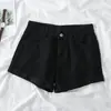 608 Shorts Jeans Wide Leg Feminino Largo Solto Verão 2022 Novo Cintura Alta Emagrecedor Versátil Linha A Tendência Estudante