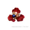 Acrílico Pengqi vermelho grande imitação de concha flor de liga tridimensional coração acessórios grupo decorativo leque sapatos Xizang material DIY bolsa