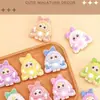 Peluche de Conejo de Orejas Caídas de Tres Años Bolsa Sorpresa DIY Juguete de Dibujos Animados Lindo Juguete de Moda Adorno Decoración
