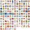150 Adesivos Pequenos Pintados Decoração Cartoon Caderno Capa de Celular iPad Decoração de Mala Adesivos à Prova d'Água
