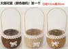Macetas para Suculentas, Elegantes Macetas de Porcelana Blanca, Macetas para Suculentas, Macetas tipo Cesta Rectangular Sencilla de Cerámica, Macetas Lindas