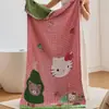 Toalla de Baño Grande de Algodón Puro Clase a Madre y Bebé Toalla de Baño de Gasa de Algodón Puro Toalla de Baño Bordada con Dibujos Animados Súper Suave Lavable a Máquina