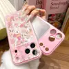 Pantalla Completa Flores y Gatitos Adecuado para iPhone 18 Pro Funda para Teléfono Dos en Uno Apple 16 Nicho Generación 15 Suministro Directo de Fábrica