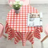 Toalha de Mesa Redonda Impermeável, à Prova de Óleo, Resistente ao Calor, Não Lavável, Mesa Redonda Pequena, Toalha de Mesa Redonda Doméstica em PVC, Toalha de Mesa Plástica para Mesa de Centro