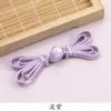 Hebilla de Disco Tejida a Mano, Hebilla de Mariposa de Jade Estilo Chino, Botón de Perla para Cheongsam, Accesorios de Botón Superior Estilo Retro Dinastía Han