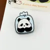 Clipes de Inserção de Panda de Desenho Animado em PP Clip de Nota Adesivo Estético de Alto Valor para Estudantes Armazenamento de Material Escolar Fofo Clipe para Papel de Prova Venda por Atacado