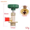 Abridor de Lata de Ar Condicionado Automotivo R134a CT338 339 Refrigerante Freon Refrigerante RR22 Abridor de Carga
