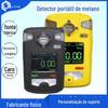 O fluxo de trabalho do detector portátil de metano é razoável, simples e conveniente. A função é auto-adaptativa.