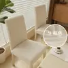 Funda de Silla de Alta Gama con Textura de Algodón y Lino, Versión Mejorada, Funda Gruesa para Asiento de Silla de Comedor con Respaldo Integrado, Funda Universal para Taburete