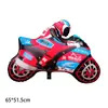 Novedad transfronteriza estilo ins flores, globos para baby shower de ganso, globos de oso, globos de motocicleta, globos de corona