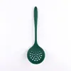 Conjunto de Silicone Antiaderente de Grau Alimentício Resistente a Altas Temperaturas com Espátula Especial, Espátula de Silicone Doméstica, Escorredor, Colher de Sopa, Utensílios de Cozinha