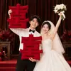 'Xi' Almofada Abraço Caractere Presente de Casamento Ornamento de Cabeceira Presente para Recém-Casados Presente para Pressionar a Cama Decoração de Cena de Sala de Estar Decoração de Quarto de Casamento Suprimentos