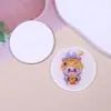 Desenho Animado Fofo Popular Estampa de Laboratório Patch de Acrílico DIY Clipe Lateral Ímã de Geladeira Capa de Celular Acessórios de Flor para Sapato