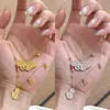 Colar com Pingente Borboleta Esmagada Estilo Retrô Chinês Popular Novo do Xiaohongshu É Exquisito e de Alta Qualidade, Dropshipping de Peça Única