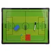 Pizarra Táctica de Fútbol Pizarra de Entrenador Fondo Verde Pizarra de Explicación para Entrenador Piezas de Fútbol Versión Magnética Tablero Magnético Pizarra Táctica de Fútbol