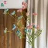 Flor Gipsofila Artificial para Casamentos, Flor Artificial de Seda de Alta Qualidade, Ornamento Decorativo para Sala de Estar, Flor Artificial