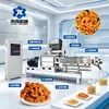 Máquina Extrusora para Torcer e Enrolar Puffs Linha de Produção de Snacks Fábrica de Resistência