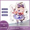 Fábrica Acrílico Chaveiro Pendurado Ornamentos Animação Personalizada Periférico Marca Cartoon Transparente Pequeno Presente Pingente Chaveiro