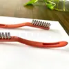 Conjunto de Escovas de Aço para Manutenção e Limpeza de Joias, Especializado para Cuidado com Diamantes e Nogueira, Escova de Aço para Pulso