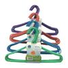 Cabides de Arame para Roupas Infantis, Cabides de Arame de Aço Revestidos de Plástico, Cabides Domésticos para Armazenamento de Roupas, Uso Duplo para Roupas Secas e Molhadas